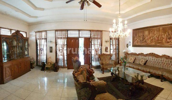 Tebet Timur Raya, 2-Storey House Land Area 610 M2, Strategic Location 10