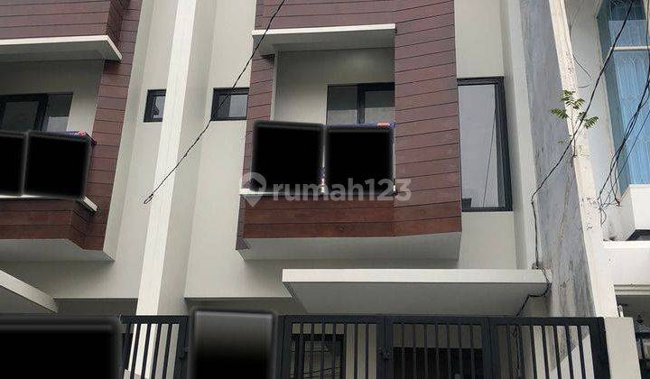 Rumah Brand New Pluit Sakti Uk 5x20,minimalis,3 Lantai,utara 1