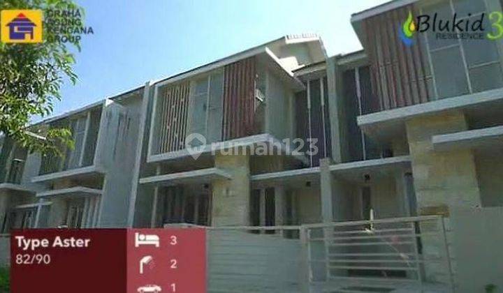 tampak depan blukid residence, bluru bayar 5jta