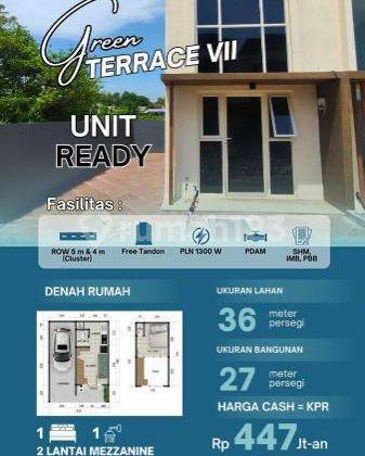 Green terrace Vll gunung anyar surabaya unit ready stock 1