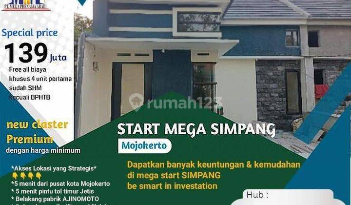 Star mega simpang mojokerto, belakng ajinomoto harga mulai 135 jt 1