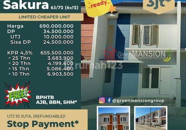 Green Mansion juanda, bayar 10 juta angsuran 2 jutaan free biaya2 2