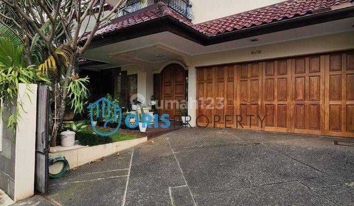 RUMAH  LEBAK BULUS ~  LT/LB 321/300 ~ DALAM KOMPLEK BESAR 1