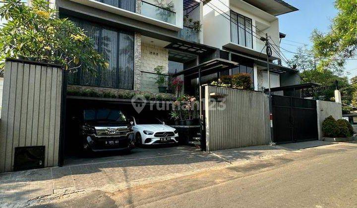 RUMAH DIJUAL BANGKA - KEMANG ~ LT/LB 198/350 ~ LUXURIOUS MODERN HOUSE 1