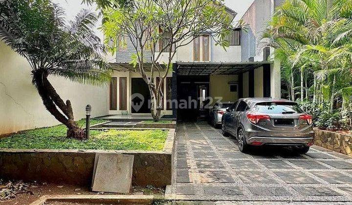 RUMAH DIJUAL KEMANG - ANTASARI ~ LT/LB 303/268 ~ MODERN TROPICAL TOWNHOUSE  2