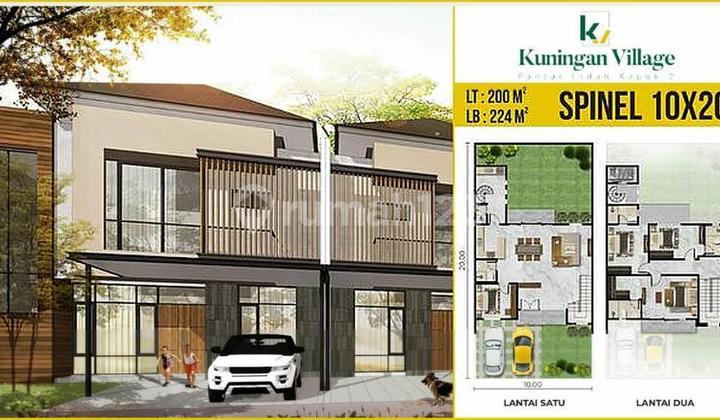 Yellow House Kuningan Village PIK 2 Spinel Yellow House Kuningan Village PIK 2 Spinel