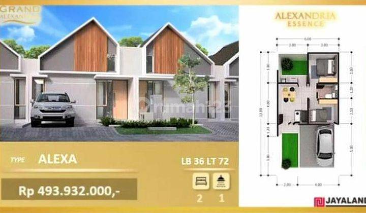 Alexandria essence, DP 5% bisa di cicil 12x angsuran 2 jutaan 2