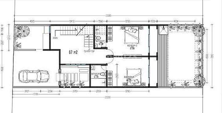 sea view villa and GWK with a basic Santorini custom model concept in Ungasan, Kuta Se 2