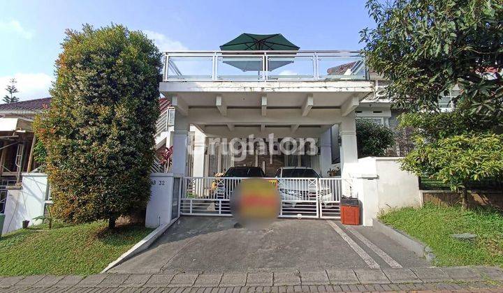 Rumah sejuk ada rooftop taman lokasi villa puncak tidar malang 1