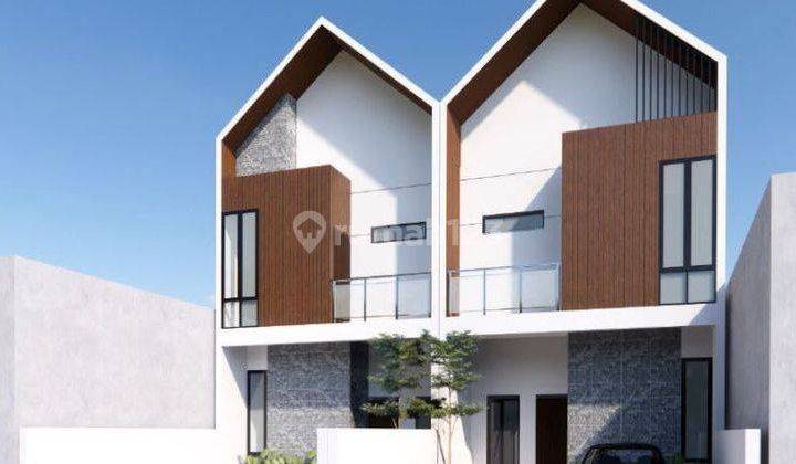 Jual Nego Rumah Baru Scandinavian Style Fasad di Sayap BKR 1