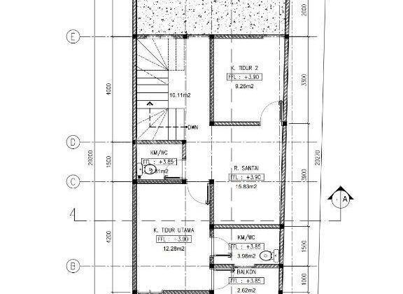 Jual Nego Rumah Baru Scandinavian Style Fasad di Sayap BKR 2