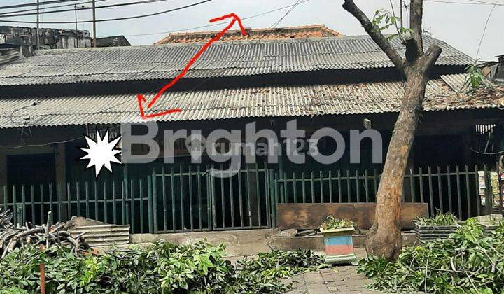 RUMAH TUA EX TOKO GANDENG TURUN HARGA MURAH HITUNG TANAH SAJA, ZONA UNGU KOMERSIL 1