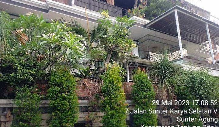 Rumah Hook Cantik 3 Lt  Dijual Di Sunter Karya Sunter Agung  Jakarta Utara  2