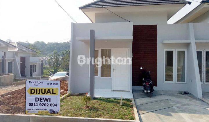 Rumah baru di hook ,minimalis harga miring ada sisa tanah di Ciseeng. 1