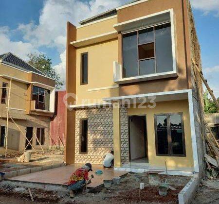 Dijual Rumah Baru Dua Lantai Bebas Banjir 5 Menit Menuju Stasiun Tambun Bekasi 1