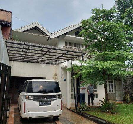 Dijual Rumah Di Bintaro Luas 378m² Dengan 8 Kamar Tidur Lokasi Pinggir Jalan Raya Bisa Dijadikan Hunian ,kantor Atau Tempat Usaha Bintaro Jakarta Selatan 1