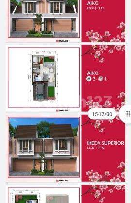 RUMAH BARU DI PURI SURYAJAYA.CLUSTER OSAKA BLOOSOM 2