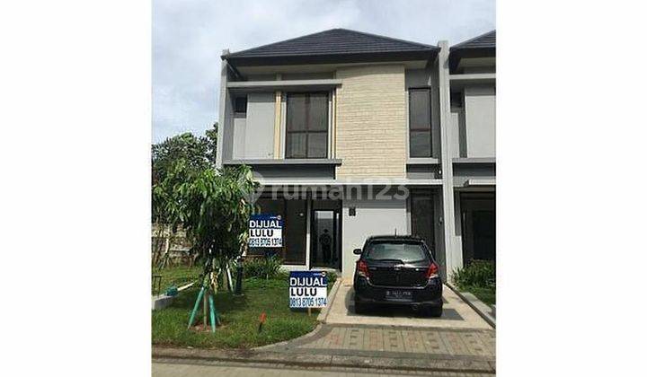 Rumah Baru Cakep Blom Huni Precia Eminent Dekat ICE BSD Tangerang Banten 1