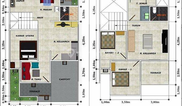 Turun Harga Rumah 2 Lantai Siap Huni Gading Kencana Kota Sukabumi 2