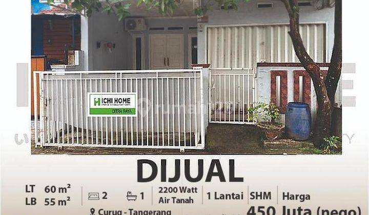 Rumah Siap Huni Dalam Komplek di Curug Tangerang 2