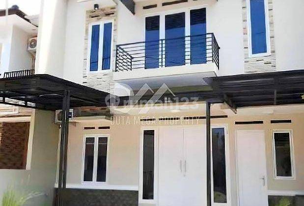 Rumah Siap Huni 2 Lt Murah Tanah Luas,cluster Kecil , Graha Raya  1