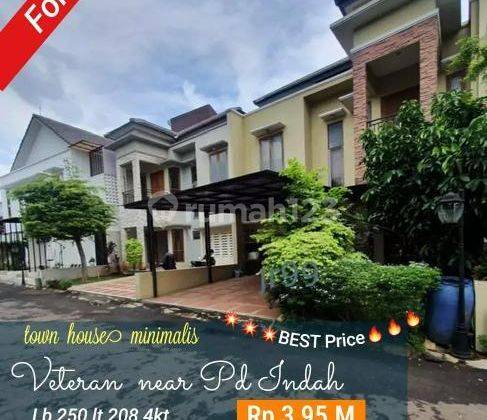 Turun Harga Rumah 250 208 2lt 4kt Tonhouse Veteran Bintaro Jaksel 1