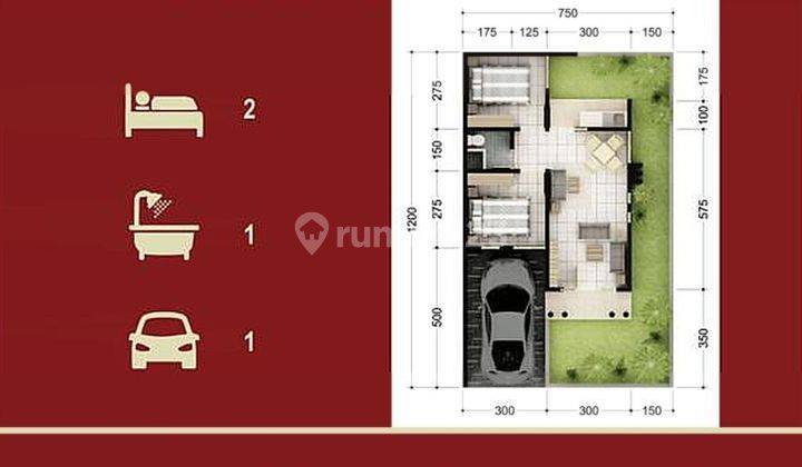 BLUKID RESIDENCE 3 SIDOARJO RUMAH MURAH 600 JUTAAN CICILAN 3 JUTAAN 2