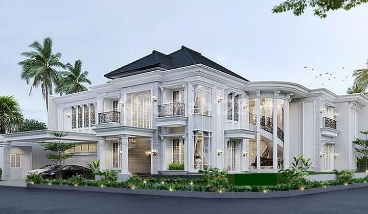 Rumah Mewah Desain Classic di Setiabudi Regency Bandung Utara