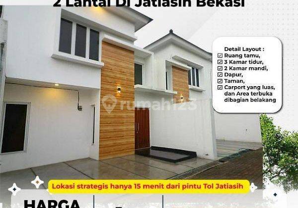 Rumah di Kota Bekasi Jatiasih Mini Cluster Pinggir Jalan Adem 1