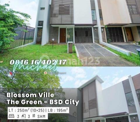 Rumah Di Blossom Ville, The Green, BSD City - MS