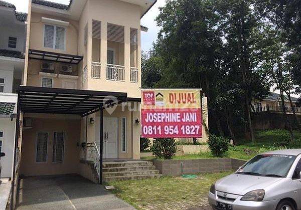 Rumah Di hoek fully furnished di bukit topaz sentul city 2