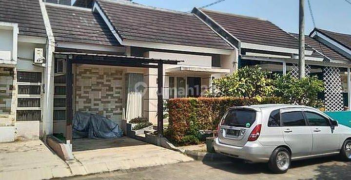 Rumah semi furnished dalam cluster di perumahan rancamaya 1