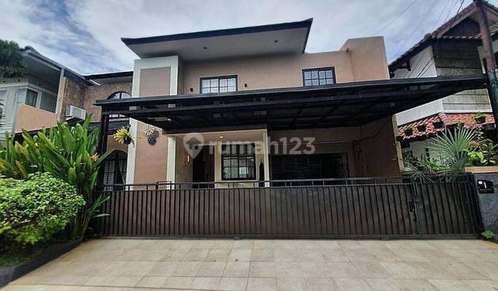 Rumah Cozy House Private Pool Bangunan Terawat Siap Huni di Cluster Cipete 1