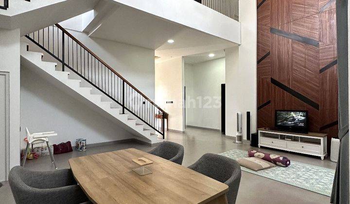 RUMAH TANAH LUAS MODERN MINIMALIS DI CIRENDEU  4213 1