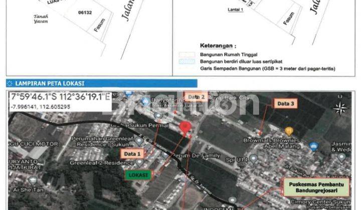 TURUN HARGA // RUMAH 2 LANTAI 91 M2 DI PERUM GRAHA PERMAI, KEL BANDUNGREJOSARI, KEC SUKUN, KOTA MALANG 2