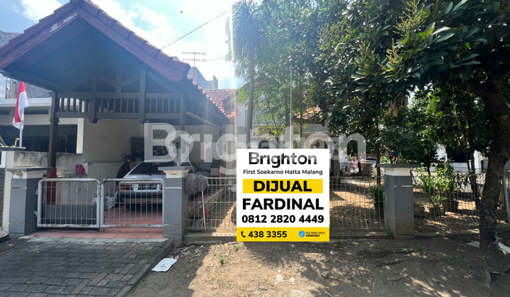 RUMAH DI PBI ARAYA JL BLIMBING INDAH SELATAN