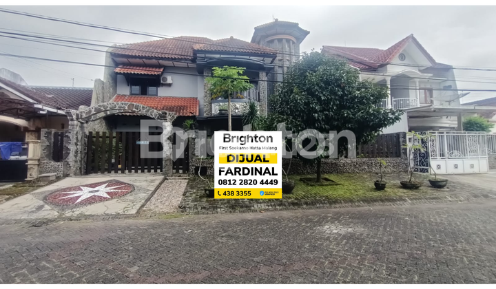 RUMAH TEMA KLASIK 2 LANTAI DI PBI ARAYA JL BUND BLIMBING INDAH RUMAH TEMA KLASIK 2 LANTAI DI PBI ARAYA JL BUND BLIMBING INDAH