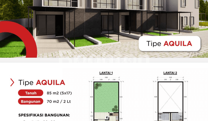 NEW MINIMALIS STRATEGIS SMART HOME RUNGKUT ASRI DP BISA DICICIL 1