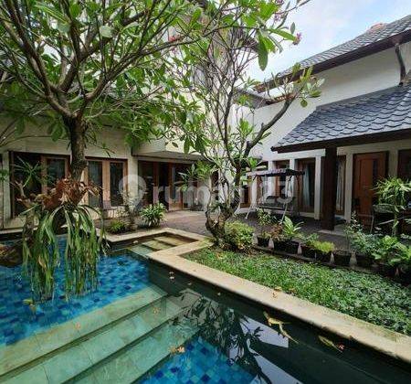 Dijual Rumah Mewah 2 Lantai Di Kebayoran Baru Tropical House Design 1