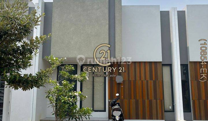 L Rumah Satu Lantai Dalam Cluster UVile Bintaro Jaya Sektor 7 1