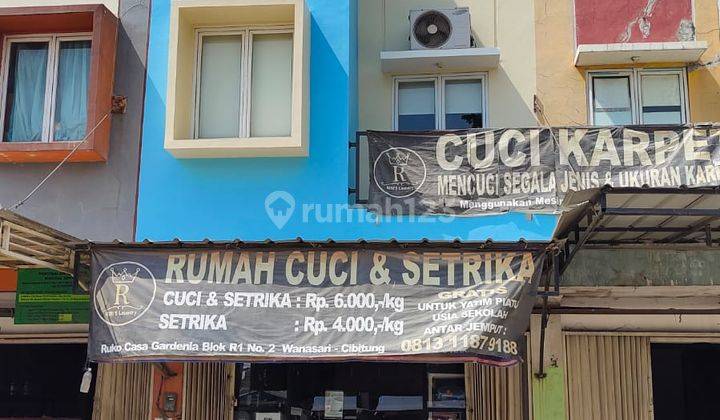 Ruko 2 Lantai Casa Gardenia Wanasari Cibitung Bekasi 1