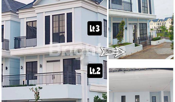 Rumah Cantik Double Decker 3 Lantai, Hook Dan Super Strategis, Cluster Montana, Lavon 2 Swan City, Cikupa 1