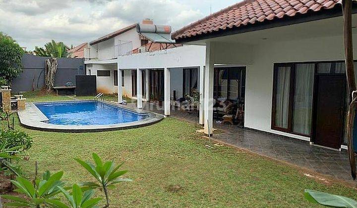 Rumah Siap Huni di Kompleks Villa Melati, Kemang Timur, Jakarta Selatan 1