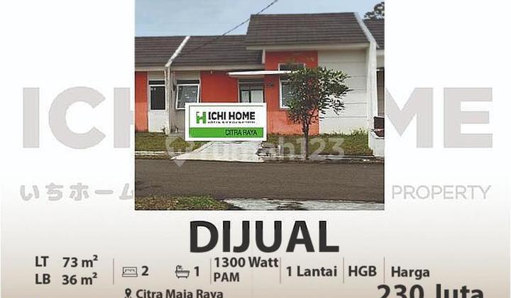 Ready-to-Occupy Minimalist House in Citra Maja Raya