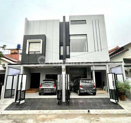 Dijual Rumah Hook  3 Lantai  Modern Minimalis Di Bintaro Sektor 9 1