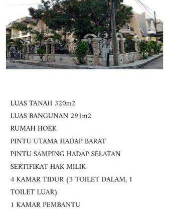 Flash Sale! BU dan Murah! Rumah di Sunter! 1