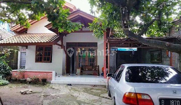 Dapatkan Segera!!rumah Tua Luas Hargain Tanah Saja Berlokasi Strategis Dkt Raya Tengah Condet 1