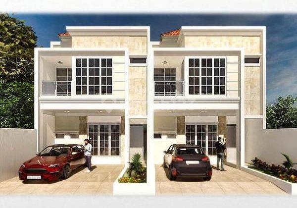 Rumah cluster minimalis terdekat dengan tol Rawamangun dan golf Jakarta Timur 1