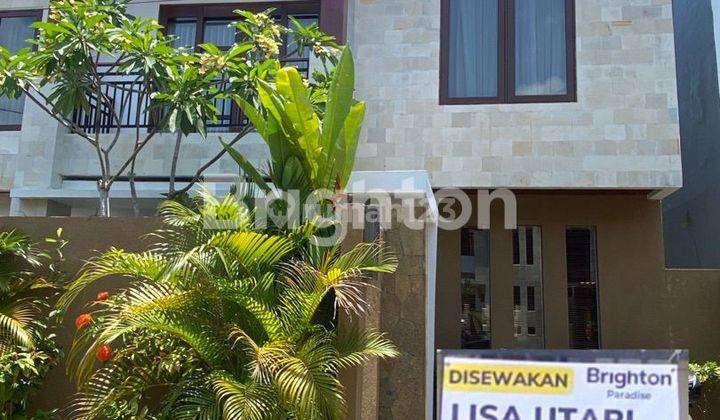 RUMAH 2 LANTAI FURNISHED DENGAN PRIVATE POOL AREA ROYAL GARDEN RESIDENCE NUSA DUA 1