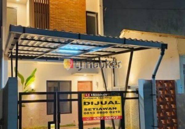 Rumah Brand New-Cempaka Putih, JAK PUS-Siap Huni-Startegis 1